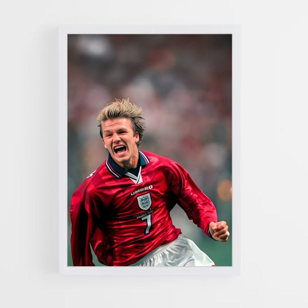 Poster Beckham en Action (vue 3)